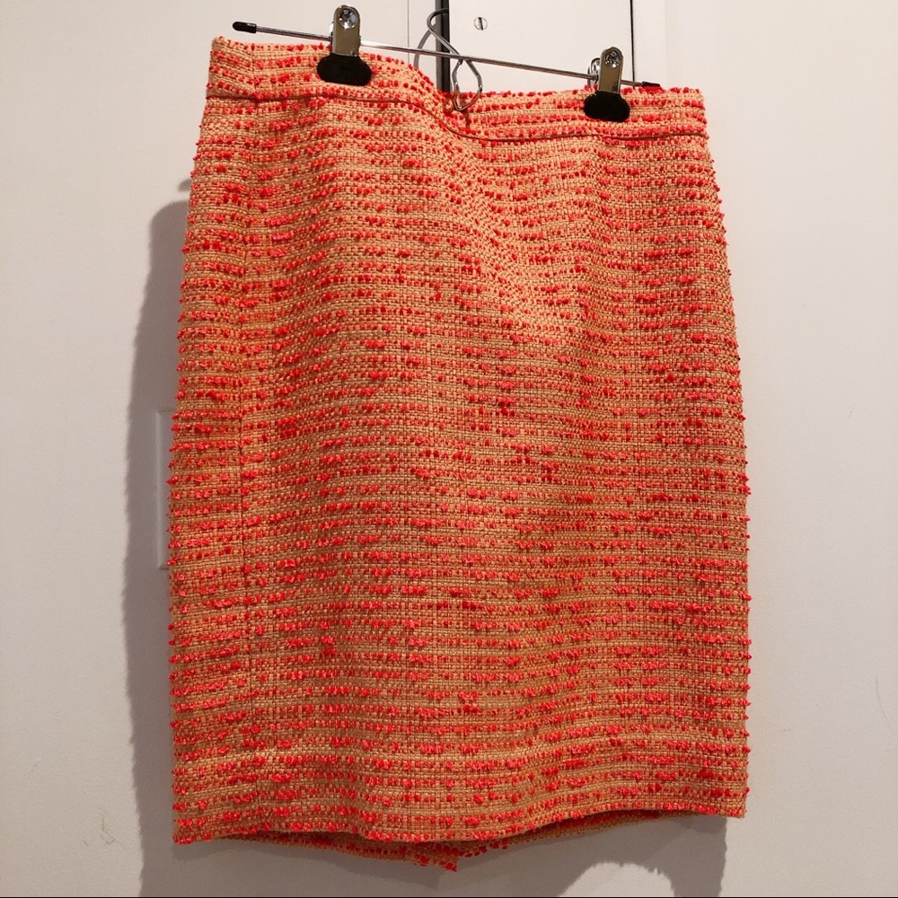 J. Crew tweed pencil skirt size 0
